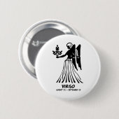 Jungfrau Button (Vorne & Hinten)