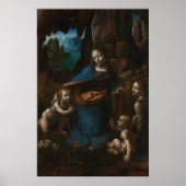 Jungfrau der Felsen (extra groß 40 x 60) Poster (Vorne)