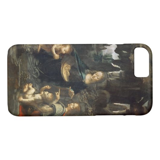Jungfrau der Felsen, Leonardo da Vinci Case-Mate iPhone Hülle (Rückseite (Horizontal))
