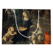 Jungfrau der Felsen, Leonardo da Vinci Große Geschenktüte (Rückseite)
