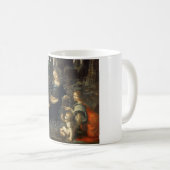 Jungfrau der Felsen, Leonardo da Vinci Kaffeetasse (VorderseiteRechts)