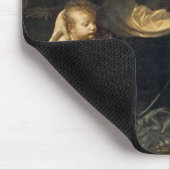 Jungfrau der Felsen, Leonardo da Vinci Mousepad (Ecke)