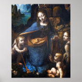 Jungfrau der Felsen Poster (Vorne)