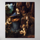 Jungfrau der Felsen Poster (Vorne)