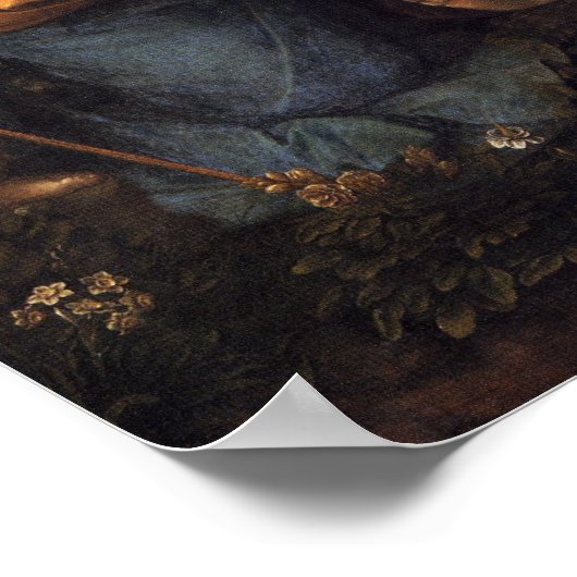 Jungfrau der Felsen Poster (Ecke)