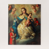 Jungfrau der Gnade von José de Paez Puzzle (Vertikal)