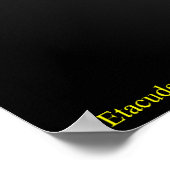 Jungfrau der Jungfernkonstellation Poster (Ecke)