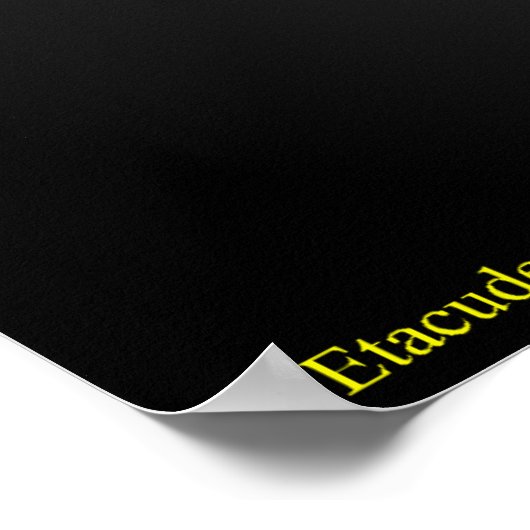 Jungfrau der Jungfernkonstellation Poster (Ecke)