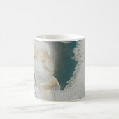 Jungfrau der Lilien Kaffeetasse (Mittel)