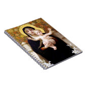 Jungfrau der Lilies - William-Adolphe Bouguereau Notizblock (Rechte Seite)