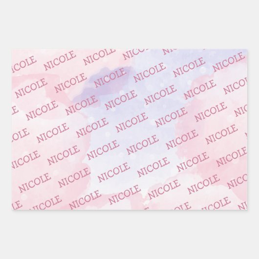 Jungfrau der niedlichen geschenkpapier set (Vorderseite 3)