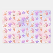 Jungfrau der niedlichen geschenkpapier set (Vorderseite 2)