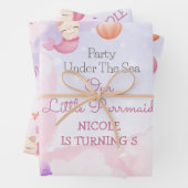 Jungfrau der niedlichen geschenkpapier set (Beispiel)