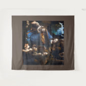 Jungfrau der Rockband Wandteppich (Vorderseite (Horizontal))