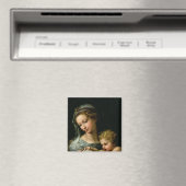 Jungfrau der Rose, c.1518 Magnet (In Situ (Geschirrspüler))
