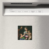 Jungfrau der Rose, c.1518 Magnet (In Situ (Geschirrspüler))