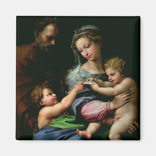 Jungfrau der Rose, c.1518 Magnet (Vorne)