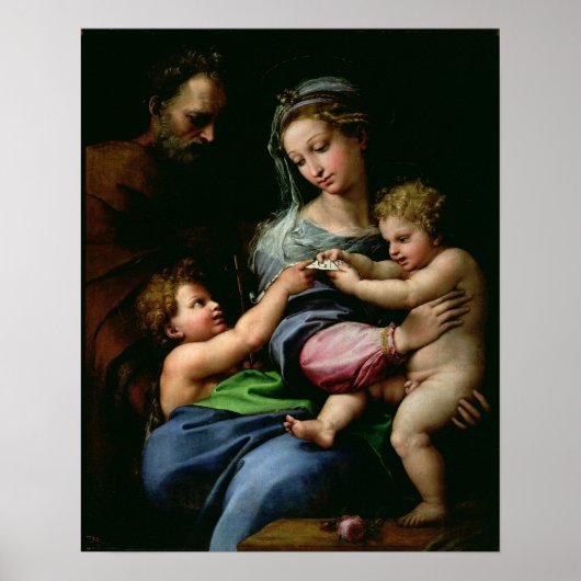 Jungfrau der Rose, c.1518 Poster (Vorne)