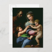 Jungfrau der Rose, c.1518 Postkarte (Vorne/Hinten)