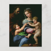 Jungfrau der Rose, c.1518 Postkarte (Vorderseite)