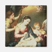 Jungfrau der Schwindelkleidung Magnet (Vorne)