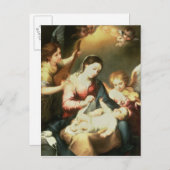 Jungfrau der Schwindelkleidung Postkarte (Vorne/Hinten)