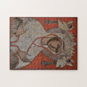 Jungfrau der Scopoitis Orthodoxe Christliches Symb Puzzle (Horizontal)