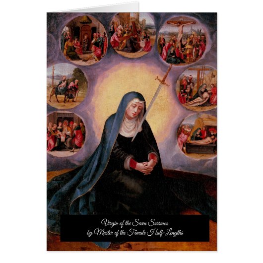 Jungfrau der Sieben Trauern (Vorne)