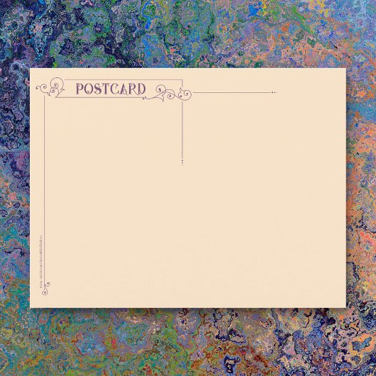 Jungfrau der Trauben Postkarte