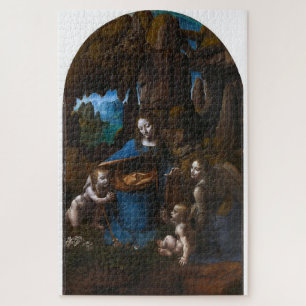 Jungfrau des Rocks-Leonardo da V. 2. Puzzle