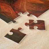 Jungfrau des Rocks-Leonardo da V. Erste Version Puzzle (Seite)