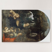 Jungfrau des Rocks-Leonardo da V. Erste Version Puzzle (Horizontal)