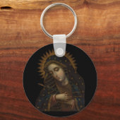 Jungfrau des Sorrows-Schlüsselanhängers Schlüsselanhänger (Vorderseite)