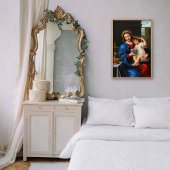 Jungfrau des Traubenplakats Poster