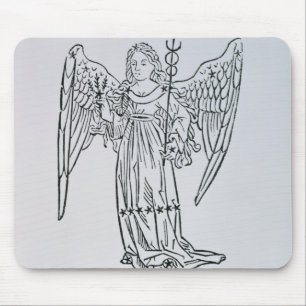 Jungfrau (die Jungfrau) eine Illustration vom Mousepad