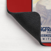Jungfrau-Eisenbahn Bernese oberland Mousepad (Ecke)