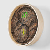 Jungfrau & Erdaffe Uhr (Winkel)