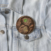 Jungfrau & Erddrache Button (Beispiel)