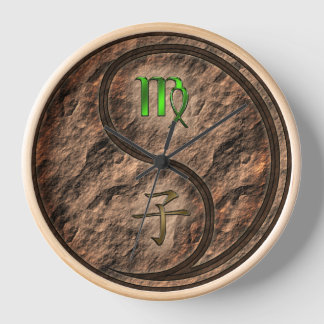 Jungfrau & Erde Ratte Uhr