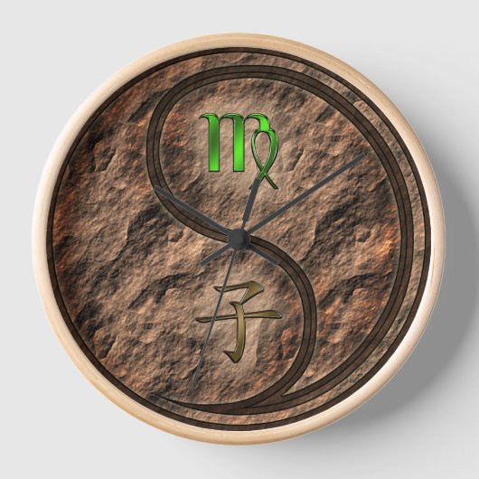 Jungfrau & Erde Ratte Uhr (Vorderseite)