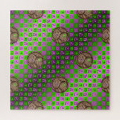 Jungfrau & Erdhahn Puzzle (Horizontal)