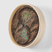 Jungfrau & Erdhund Uhr (Winkel)