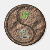 Jungfrau & Erdlange Magnet (Vorne)