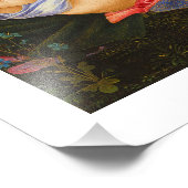 JUNGFRAU ERKRANKUNG SCHLAFKIND FOTODRUCK (Ecke)