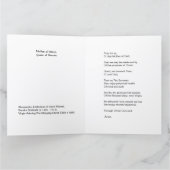 JUNGFRAU ERKRANKUNG SCHLAFKIND KARTE (Innenseite)