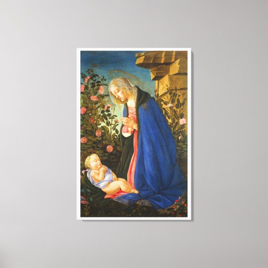 JUNGFRAU ERKRANKUNG SCHLAFKIND LEINWANDDRUCK (Vorderseite)