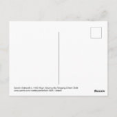 JUNGFRAU ERKRANKUNG SCHLAFKIND POSTKARTE (Rückseite)