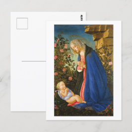 JUNGFRAU ERKRANKUNG SCHLAFKIND POSTKARTE