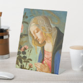 JUNGFRAU ERKRANKUNG SCHLAFKIND SOCKELSCHILD (In SItu)