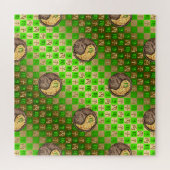 Jungfrau & Feuer-Ratte Puzzle (Horizontal)